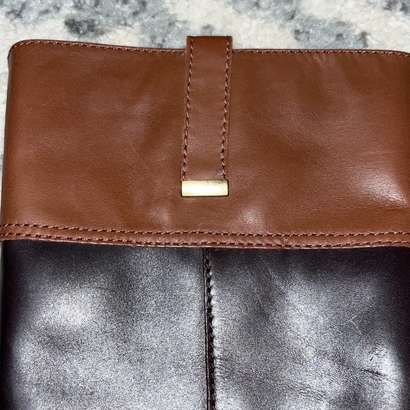 BNWT Bandolino Two-Toned Leather Riding Boots - Picture 4 of 4